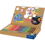 Staedtler kleurpotlood Buddy 3-in-1, doos van 18 stuks in geassorteerde kleuren