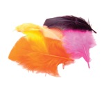 Bouhon feathers 4 cm, 120 pieces