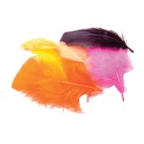 Bouhon plumes 4 cm, 120 pièces