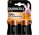 Batterij Duracell Plus 2xC