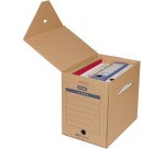 Elba Maxi Tric System archive box, size 23.6 x 33.3 x 30.8 cm, beige/vanilla