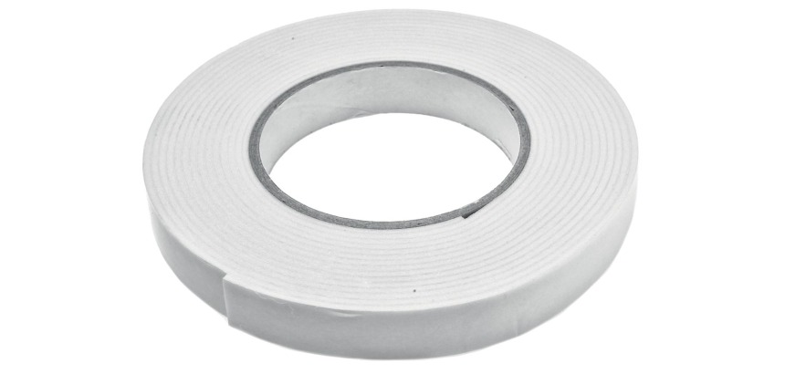 Bouhon ruban adhésif double-face en mousse, 5 m