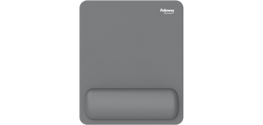 Fellowes Breyta graues Mauspad mit Handgelenkauflage