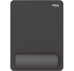 Fellowes Breyta muismat XL met polssteun, zwart