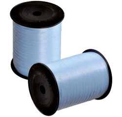 Ruban cadeau, 5 mm x 500 m, bleu clair