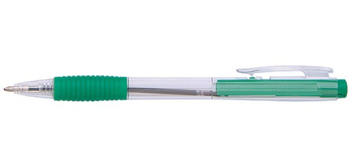 OFFICE products ballpoint pen 0.5 mm, green