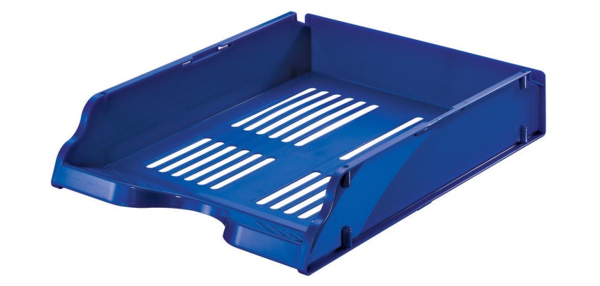 Esselte bac à courrier Transit bleu