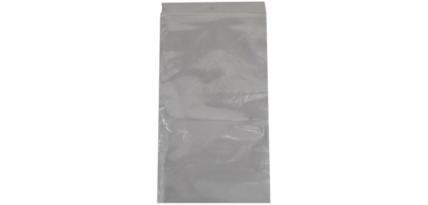 Sachets zip, ft 40 x 60 mm, paquet de 100 pièces, transparent