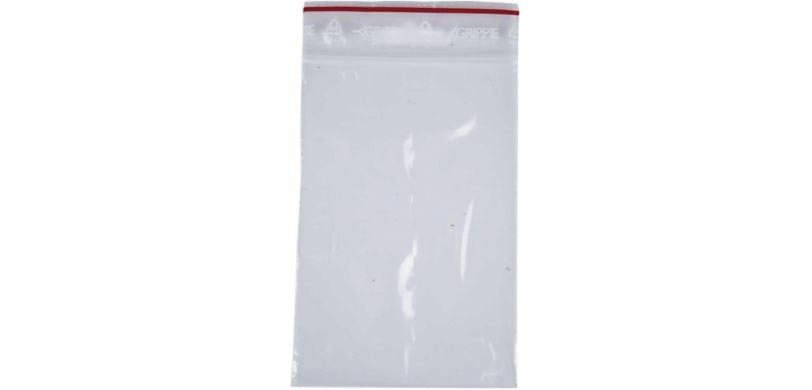 Zip-Beutel, ft 250 x 350 mm, Paket mit 100 Stück, transparent