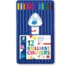 Staedtler Ergosoft dreieckige Buntstifte, 12-teiliges Set, sortiert