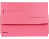 Esselte Pochette documents Pocket File rouge