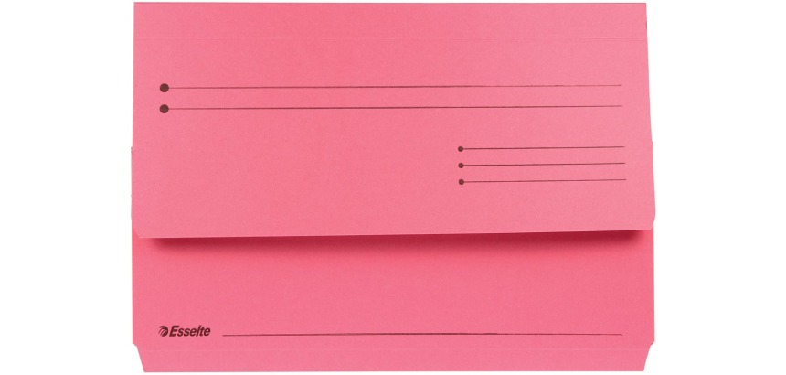 Esselte documentenmap Pocket File rood
