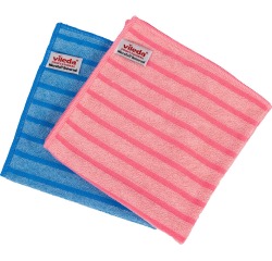 Vileda chiffon en microfibres Microtuff Universal, paquet de 10 pièces, vert