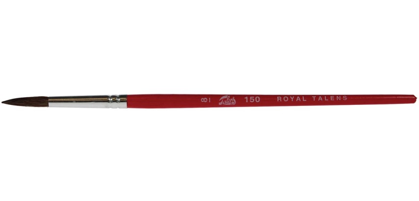 Talens watercolor brush 150 no 08