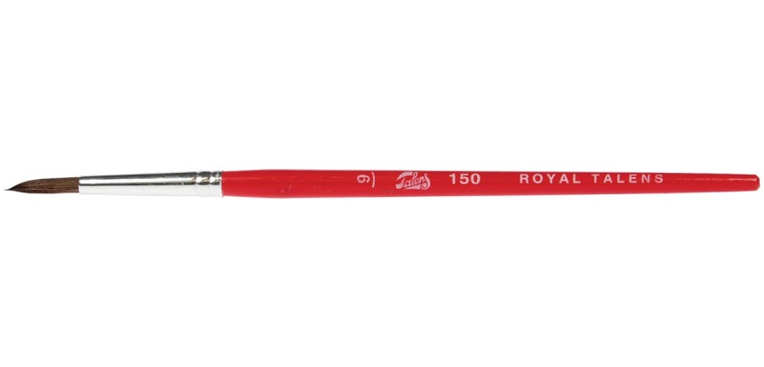 Talens watercolor brush 150 no 09
