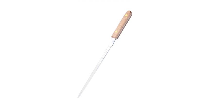 OFFICE products ouvre-lettres, longueur 24,7 cm, avec poignée en bois