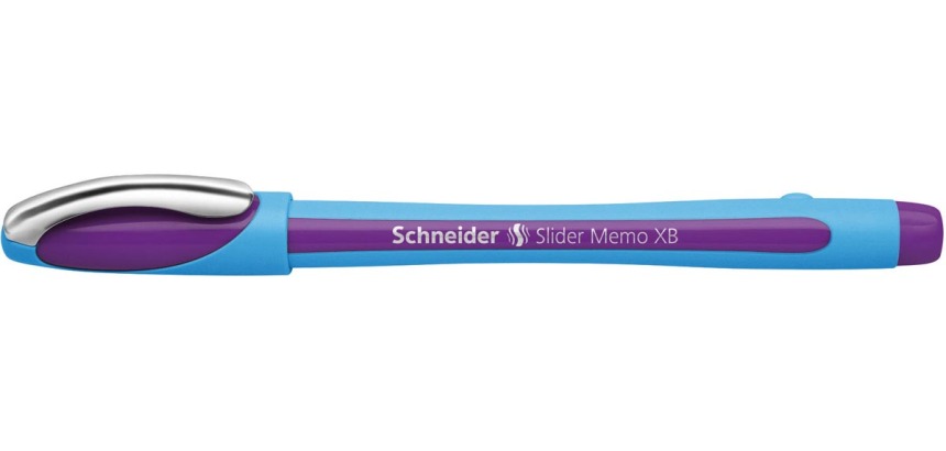 Schneider Ballpoint Pen Slider Memo, extra large tip, purple