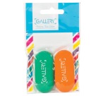 Gallery gomme Passion For Colour, couleurs assorties, bli ster de 2 pièces