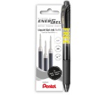 Pentel Energel Gelstift-Nachfüllpackung LR7 Schwarz