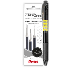 Recharge stylo gel Pentel Energel LR7 noir