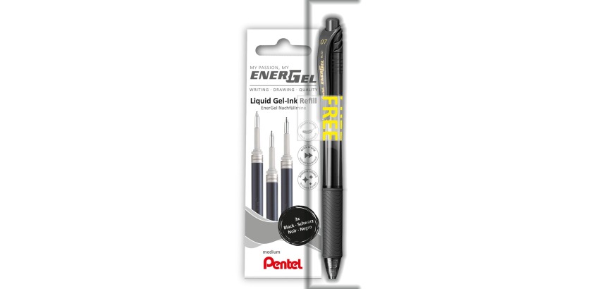 Pentel Energel Gel Pen Refill LR7 Black