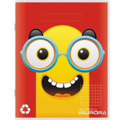 Aurora kladschrift 96 bladzijden, geruit 5 mm