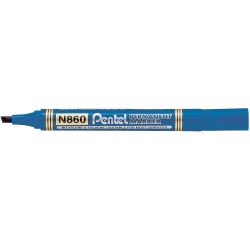 Pentel marqueur permanent N860-C, bleu