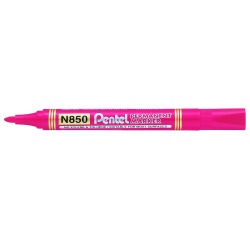 Pentel marqueur permanent N850-B, rouge