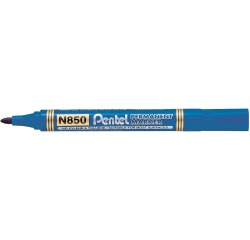 Pentel marqueur permanent N850-C, bleu