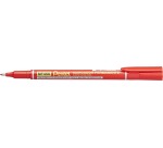 Pentel marqueur permanent NF450-B, rouge