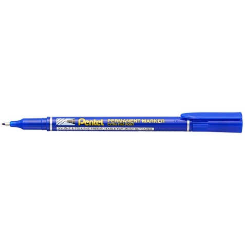 Pentel permanente marker NF450-C, blauw