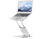 Desq Teleskopständer für Laptops bis zu 17 Zoll, silber