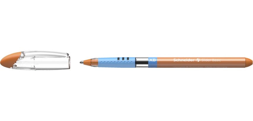 Schneider ballpoint pen Slider Basic, extra large tip, orange