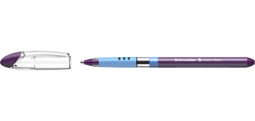 Schneider Ballpoint Pen Slider Basic, extra large tip, violet