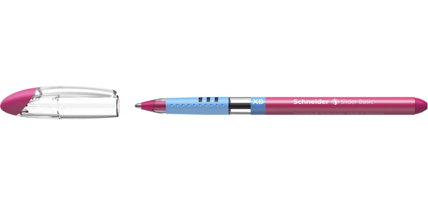 Schneider balpen Slider Basic, extra breed, roze