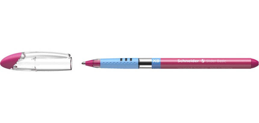 Schneider stylo bille Slider Basic, pointe extra large, rose