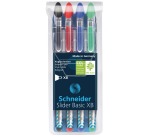Schneider Slider Edge XB ballpoint pen case of 3+ 1 free color