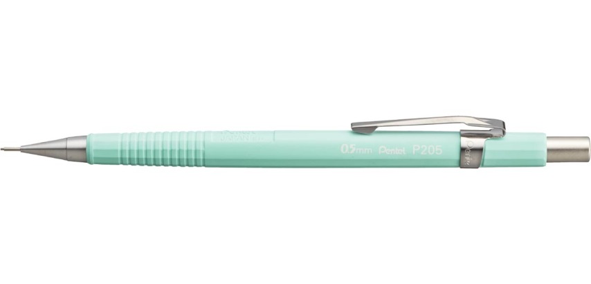 Pentel vulpotlood voor potloodstiften: 0,5 mm, pastel groene houder