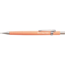 Pentel portemine pour mines de 0,5 mm, corps orange pastel