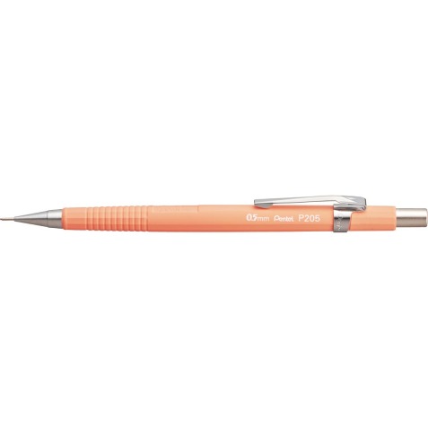 Pentel vulpotlood voor potloodstiften: 0,5 mm, pastel oranje houder