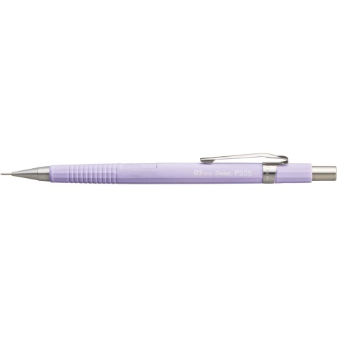 Pentel portemine pour mines de 0,5 mm, corps violet pastel