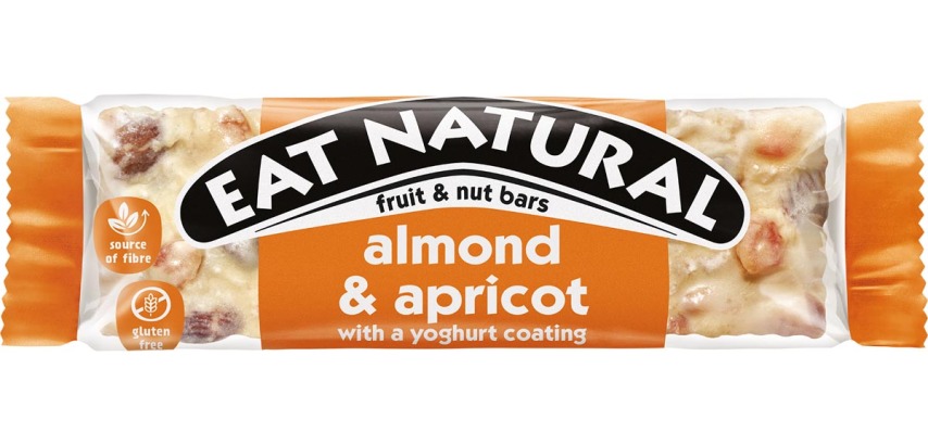 Eat Natuaral reep, amandel, abrikozen en yoghurt, 40g