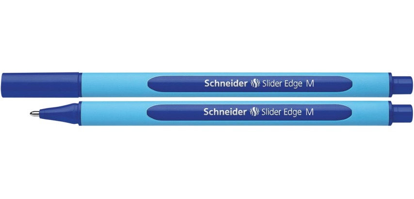 Schneider ballpoint pen Slider Edge, medium tip, blue