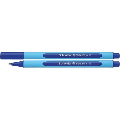 Schneider stylo bille Slider Edge, pointe médium, bleu