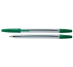 OFFICE products ballpoint pen 0.7 mm, green