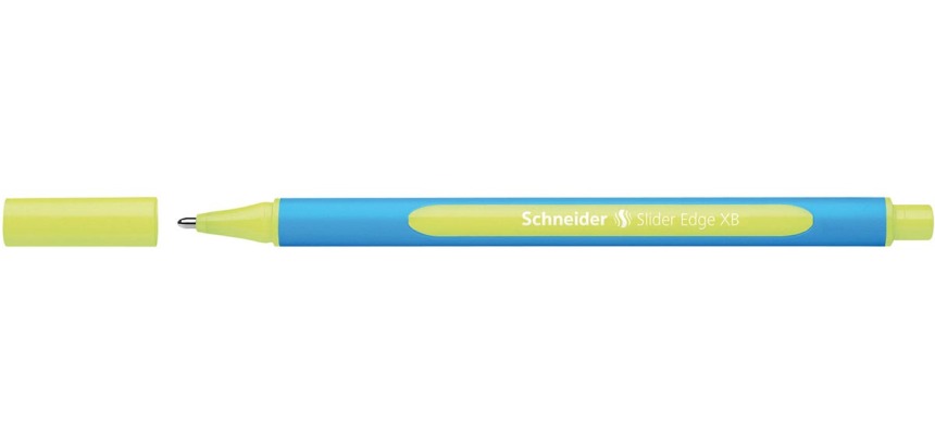 Schneider Ballpoint Pen Slider Edge, extra large tip, yellow