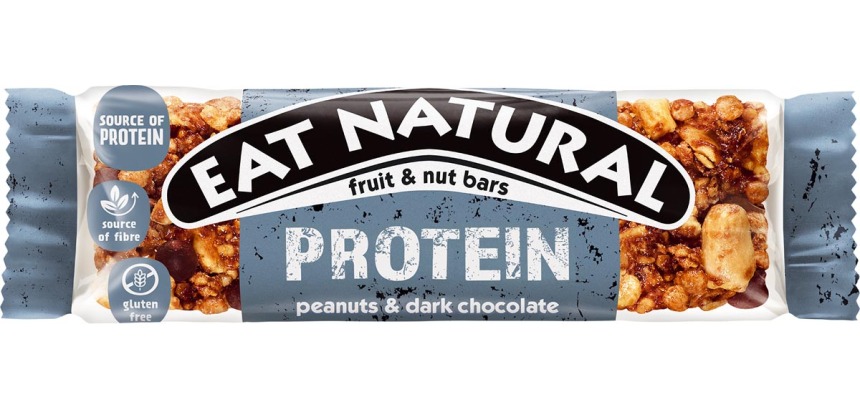 Eat Natural barre, proteine avec cacahuètes et chocolat noir, 40g