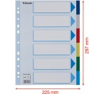 Esselte intercalaires 6 onglets