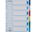 Esselte intercalaires 6 onglets