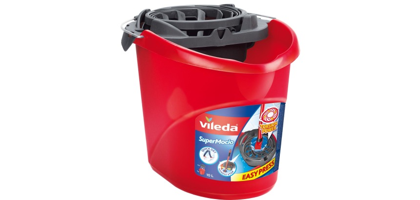 Vileda seau Super Mocio, avec presse